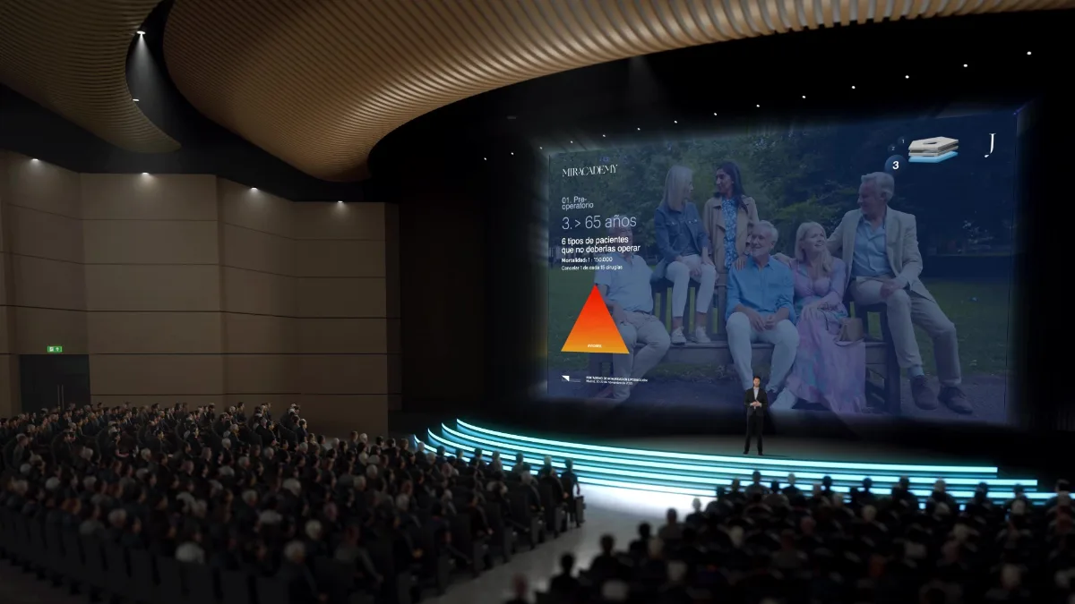 3D presentation for Dr. J. Mir's talk at the AECEP 2025 congress